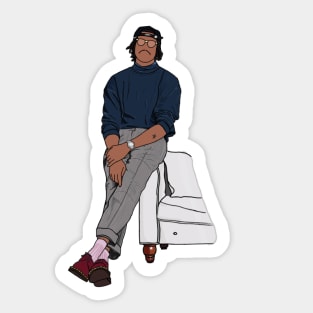 DLo Chillin' - D'Angelo Russell Sticker